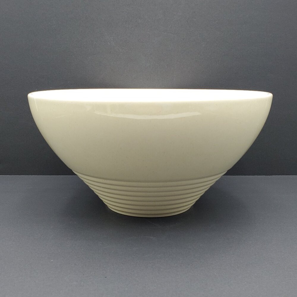 Pfaltzgraff Cappuccino Large Salad Serving Bowl 5 Quart Mixing Bowl